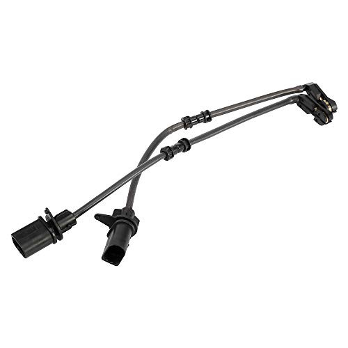 X AUTOHAUX 2pcs Car Rear Brake Pad Wear Sensor 2 Pins for Audi A7 Quattro 2012-2017 4H0615121H