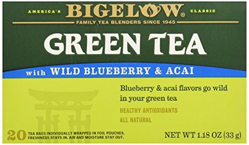 Bigelow Tea Green Tea with Blueberry, 20 ct