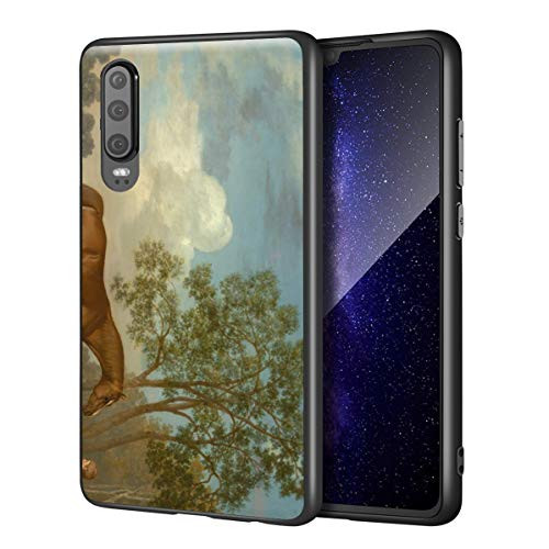 George Stubbs for Huawei P30 Case/Art Cellphone Case/Giclee UV Reproduction Print on Mobile Phone Cover-Pumpkin with a Stable-lad-