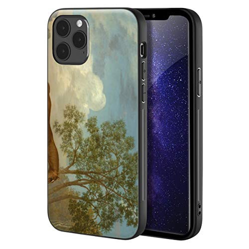 George Stubbs for iPhone 12 / iPhone 12 Pro Case/Art Cellphone Case/Giclee UV Reproduction Print on Mobile Phone Cover-Pumpkin with a Stable-lad-
