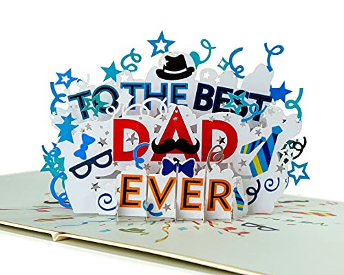 CUTPOPUP To The Best Dad Ever Fathers Day Card, Pop Up Card for Fathers Day, 3d Happy Father's Day Card, Father Birthday Card, Dad Birthday Card-Surprise Pop Up Card On Fathers Day or Birthday CUTPOPUP To The Best Dad Ever Fathers Day Card, Pop Up Card for Fathers Day, 3d Happy Father's Day Card, Father Birthday Card, Dad Birthday Card-Surprise Pop Up Card On Fathers Day or Birthday