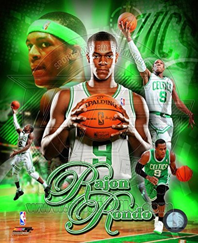 Rajon Rondo 2010 Portrait Plus Photo 8 x 10in