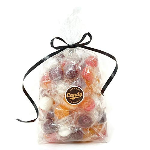 Fun in the Sun Island Mix Fruit Balls Hard Candy Wrapped, Bulk Gift Bag -One pound-