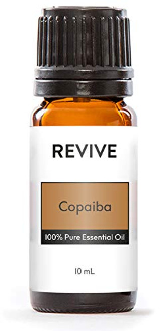 Copaiba Essential Oil by Revive Essential Oils - 100 percent Pure Therapeutic Grade, for Diffuser, Humidifier, Massage, Aromatherapy, Skin  and  Hair Care