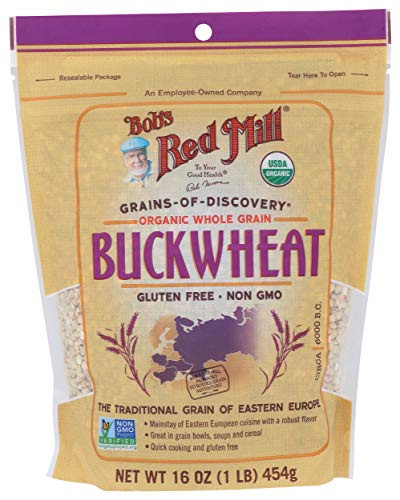 Organic Gluten Free Buckwheat Groats, 16 Ounce -Pack of 1-