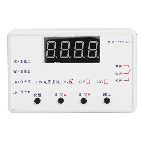 LED Display Adjustable Timer Relay Automation Control Switch Module, Relay Switch Digital Timer Relay LED Timer Relay-5V-