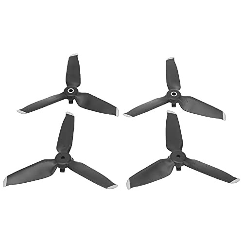 Faceuer Drone Propellers, Propellers Replaccement Press?Type Quick Release Design Quick Release Propellers Propellers for FPV Combo for Drone-Silver Edge-