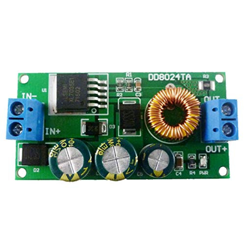 Eletechsup DC 80V 72V 64V 60V 48V 36V 24V to 12V HV DC-DC Buck Step-Down Converter Voltage Regulator Board Power Supply Module -DC 12V with Terminal, 1- Eletechsup DC 80V 72V 64V 60V 48V 36V 24V to 12V HV DC-DC Buck Step-Down Converter Voltage Regulator Board Power Supply Module -DC 12V with Terminal, 1-