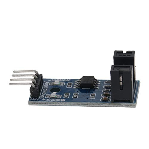 Fielect Speed Sensor Module LM393 Motor Measuring Comparator Slot Type IR Optocoupler for MCU Arduino 1Pcs