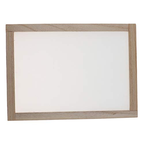Fityle Ancient Wooden Paper Making Papermaking Mould Frame Screen Tool for Kids Children DIY Craft Papermaking Supplies - 34x25cm