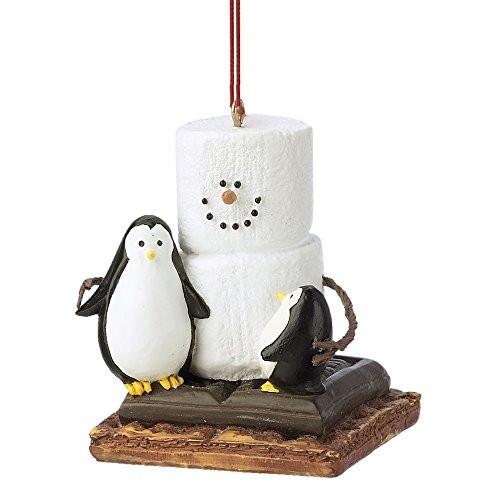 Christmas Decoration S'mores with Penguins Christmas/Everyday Ornament
