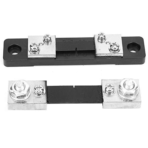 Ammeter Shunt Current AMP Shunt Resistor 75mV FL-2 for Digital Ammeter Analog Meter 50A/100A-optional--50A-