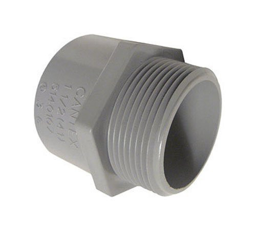 Cantex Pvc Male Terminal Adapter Threaded 3/4 " Ul Schedule 40