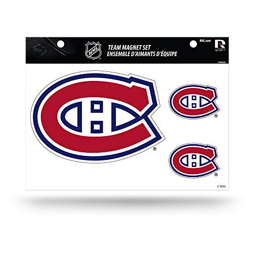 NHL Montreal Canadiens Die Cut Team Magnet Set Sheet