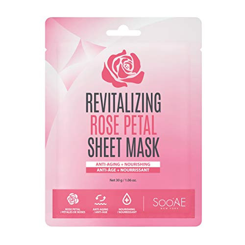 Soo'AE Revitalizing Rose Petal Sheet Mask