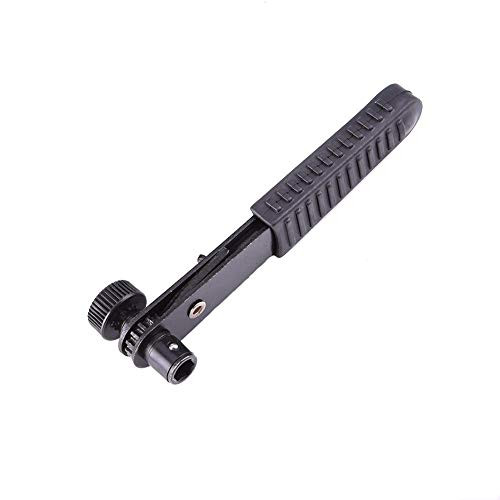 Mini Rapid Ratchet Wrench 1/4 in Screwdriver Rod 6.35mm Quick Socket Wrench Hand Tools Black Socket Wrench Rods Repair Tool