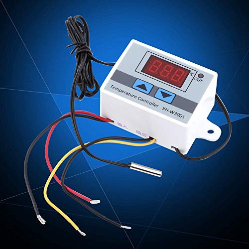 AC220V Digital Display High Precision Environmental Thermostat with Probe Temperature Controller Switch for Temperature Testing