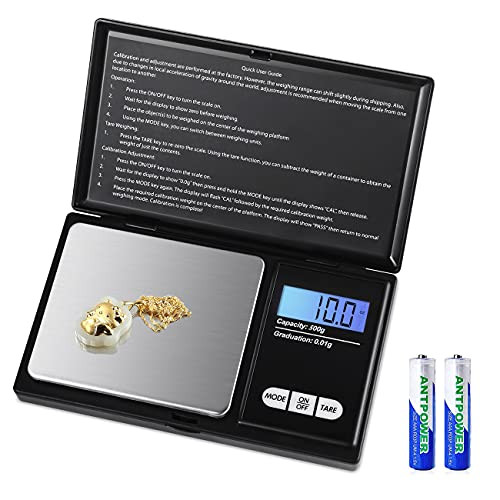 HUYVMAY Digital Pocket Scale, 500g/0.01g Gram Scale, Weed Scale Digital Weight Grams and Ounce, Mini Small Food Scale Jewelry Scale with Tare Function, Back-Lit LCD, Batteries Included HUYVMAY Digital Pocket Scale, 500g/0.01g Gram Scale, Weed Scale Digital Weight Grams and Ounce, Mini Small Food Scale Jewelry Scale with Tare Function, Back-Lit LCD, Batteries Included