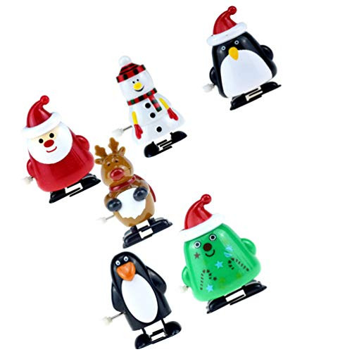jojofuny 1 Set Christmas Wind Up Clockwork Toys Santa Claus Xmas Tree Snowman Penguin Elk Reindeer Toys Christmas Party Favors Goody Bag Filler jojofuny 1 Set Christmas Wind Up Clockwork Toys Santa Claus Xmas Tree Snowman Penguin Elk Reindeer Toys Christmas Party Favors Goody Bag Filler