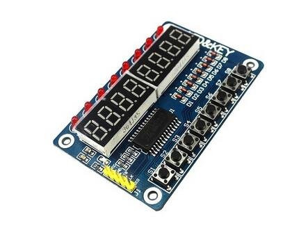 Anncus Smart Electronics 8-Bit Digital LED Tube 8-Bit TM1638 Key Display Module AVR Authentic