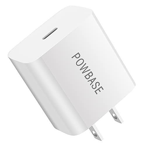 USB C Charger, 20W iPhone 12 Fast Charger Block USB Type C Wall Charger with PD 3.0, Durable Compact USB-C Power Delivery Adapter Compatible with iPhone 12/12 Pro Max/12 Mini/11 /Galaxy/iPad Pro