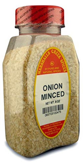 Marshalls Creek Spices Onion Minced Seasoning, 8 Ounce Marshalls Creek Spices Onion Minced Seasoning, 8 Ounce