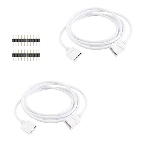 5 Pin 1M 2M 3M 5M LED Connector Wire Extension Cable for led Light 5050 3528 2835 RGBW RGBWW led Strip Light -2M-