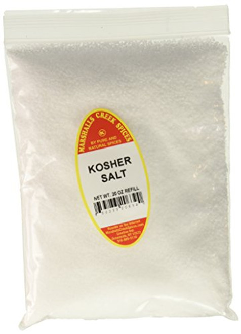 Marshalls Creek Spices Kosher Kosher Salt Refill, 20 Ounce Marshalls Creek Spices Kosher Kosher Salt Refill, 20 Ounce