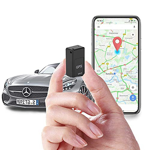 GPS Tracker,Mini Magnetic GPS Real time Car Locator,Long Standby Portable Real-Time Positioning Tracking Device for Vehicles, Kids, Elder, Pets, Trucks