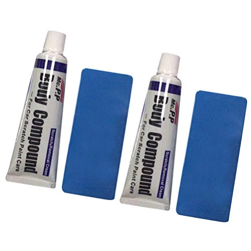 FAVOMOTO Car Scratch Repair Polishing Wax Kit with Sponge Body Compound Cream Wax Car Body Compound Scratch Remover Vehicle Paint Scratch Repair Auto Paint Scratch Remover Kit