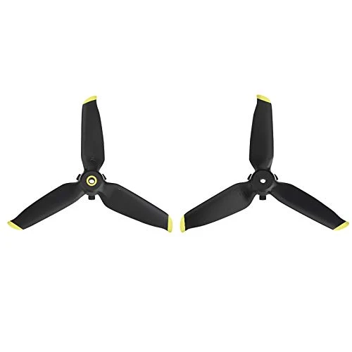 Binory 1 Pair Drone Propellers Blades Props Quick-Release Folding Propeller Spare Parts Replacement Compatible with DJI FPV Combo Drone Accessories RC Quadcopter,Gold