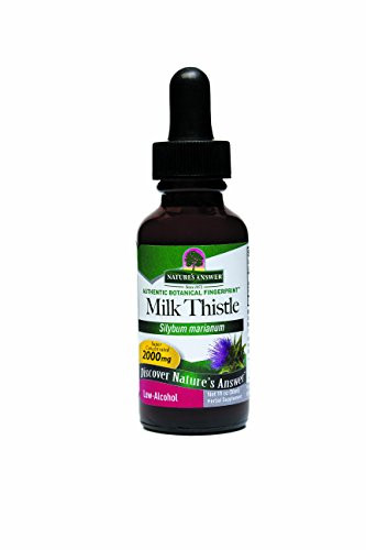 Nature's Answer Milk Thistle Seed with Organic Alcohol, 1-Fluid Ounce