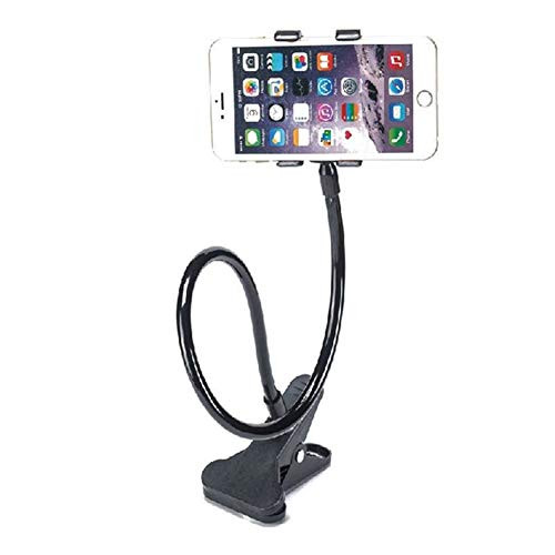 Universal Cell Phone Holder, Clip Holder, Lazy Bracket Flexible Long Arms for All Mobile, Fit On Desktop Bed Mobile Stand for Bedroom, Office, Kitchen
