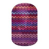 Jamberry Nail Half Sheet Nail Stitched Away -Retired-