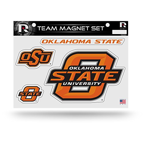 NCAA Oklahoma State Cowboys Die Cut Team Magnet Set Sheet NCAA Oklahoma State Cowboys Die Cut Team Magnet Set Sheet