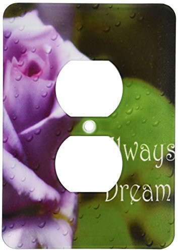 3dRose LLC 3dRose LLC lsp_161064_6 Photography art with a lavender rose-Dream - 2 Plug Outlet Cover