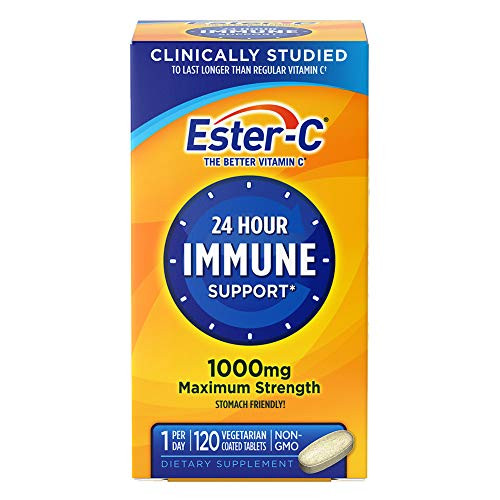 Ester-C Vitamin C, 1,000 mg, 120 Coated Tablets