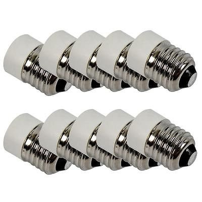 New 10pcs E27 to E14 Base LED Light Lamp Bulb Adapter Converter Screw Socket