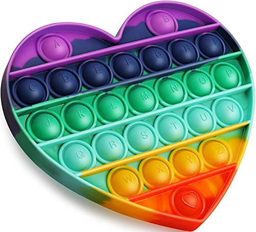 REHAVE Push Pop Fidget Toy, Bubble Fidget Sensory Toy, Bubble Popper Anxiety Relief Autism Toy, Silicone Figetget Toy for ADD ADHD, Popping Fidget Novelty Gift for Kids Adults REHAVE Push Pop Fidget Toy, Bubble Fidget Sensory Toy, Bubble Popper Anxiety Relief Autism Toy, Silicone Figetget Toy for ADD ADHD, Popping Fidget Novelty Gift for Kids Adults