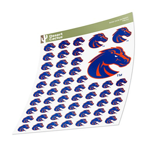 Boise State University Sticker Vinyl Decal Laptop Water Bottle Car Scrapbook -Sheet Type 3-