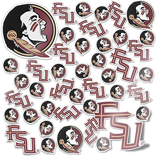 Florida State University Sticker Vinyl Decal Laptop Water Bottle Car Scrapbook -Type 1 Sheet-