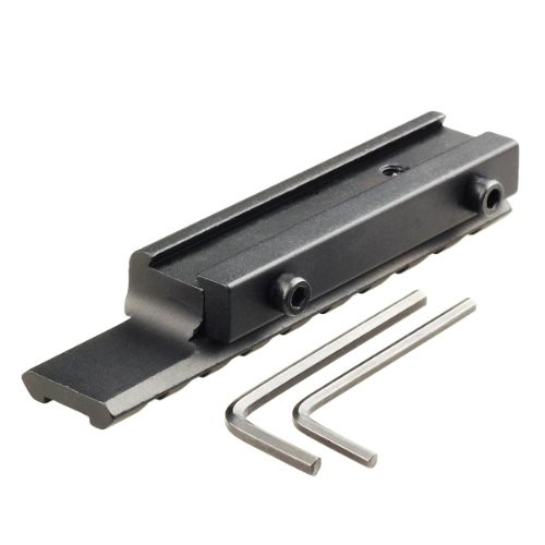 VERY100 11mm to 20mm Dovetail Weaver Picatinny Rail Mount Adapter Converter Scope Base