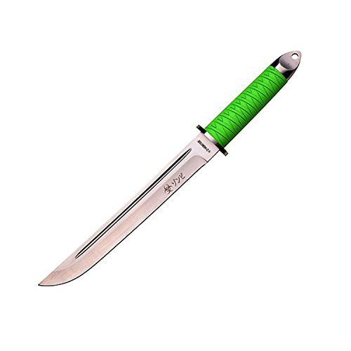 Z-Hunter ZB-120GN 11" Blade Green Ribbon Handle Fixed Blade Knife