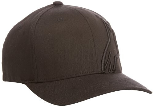 ALPINESTARS Men's Corp Shift 2 Flexfit Hat, Black/Black, Large/X-Large