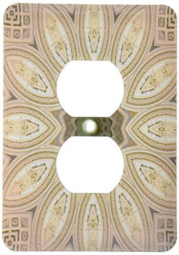 3dRose lsp_42161_6 Architecture Nature Kaleidoscope Outlet Cover
