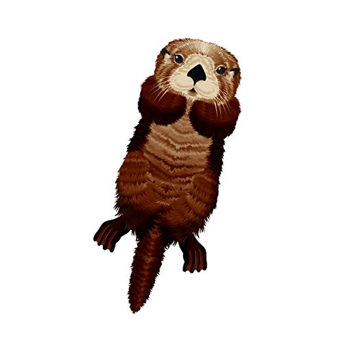 X-Kites WindNSun SeaLife Otter Nylon Kite, 50"