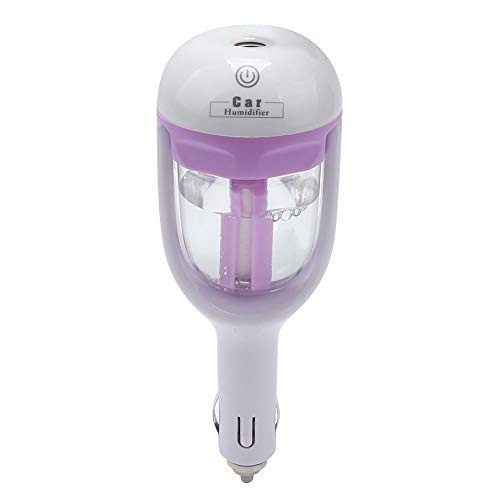 TLOG Car Humidifier Aromatherapy Essential Oil Diffuser, Portable Mini Purifier Aroma Freshener Diffuser with 180 Degree Rotation, 12V 1.5W Personal Car Purifier Humidifier TLOG Car Humidifier Aromatherapy Essential Oil Diffuser, Portable Mini Purifier Aroma Freshener Diffuser with 180 Degree Rotation, 12V 1.5W Personal Car Purifier Humidifier