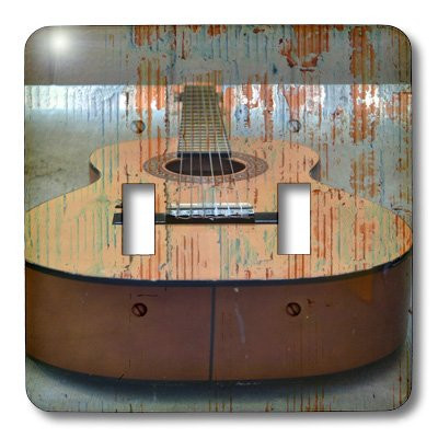 3dRose lsp_29250_2 Guitar Tread Music Instruments Toggle Switch Multi-Color