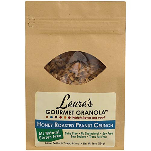 Lauras Gourmet Granola, Granola Honey Roasted, 16 Ounce