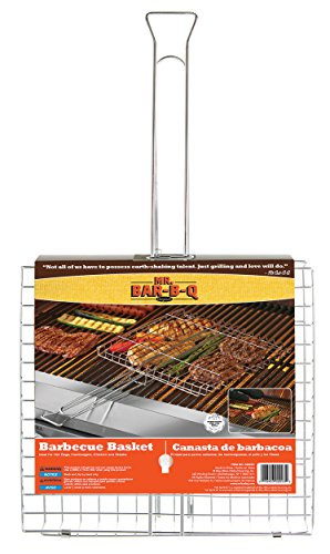 Mr. Bar-B-Q 02003X Chrome Grilling Basket